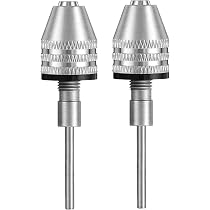 2Pcs Mini Chuck Adapter 2.35mm Shank 