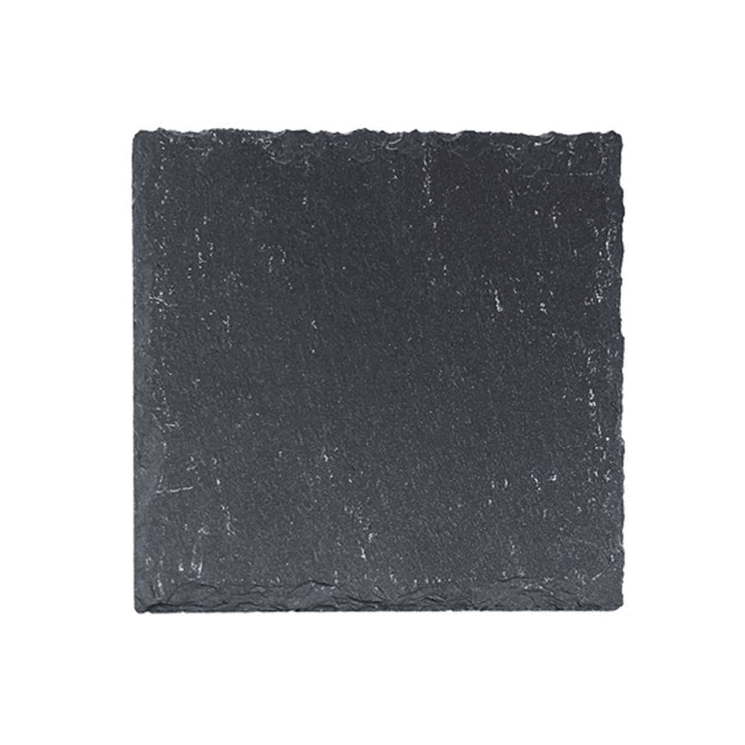 MFUOE Tortoise Slate Pad Aquarium Slate Turtle Bathing Resting Platform Reptile Habitat Platform Feeding Dish (Square)