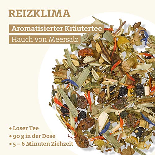 Trink Meer Tee REIZKLIMA - Bio-Kräutertee | hocharomatisch | Bio Tee mit einem Hauch Meersalz, Ingwer und weiteren… – Bild 5