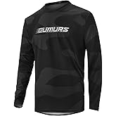 Oumurs Adult Motocross Jersey for Dirt Bike Jersey Mens Mountain Bike for Motorcycle Cycling Bicycle BMX Moto MX ATV Off Road