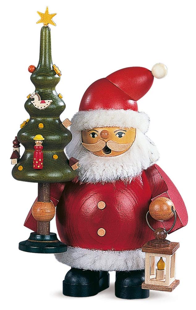 Babbo Natale Tedesco.Autentica Tedesco Erzgebirge I Fumatori Tedesco Incenso Fumatore Babbo Natale Con Albero Muller Kleinkunst 14 Cm 5 5 Pollici Ilparacadutevicenza It