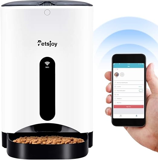 wifi enabled pet feeder