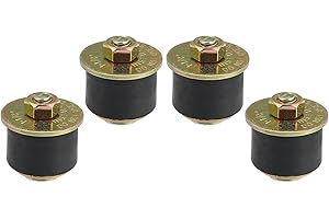 X AUTOHAUX 4pcs Automotive Rubber Freeze Plug Rubber Expansion Plug Fit Hole Size 1-1/8" to 1-1/4" 28mm-31mm