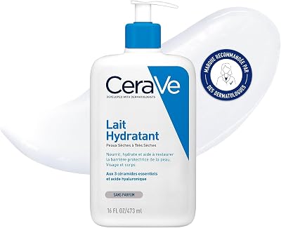 Lait Hydratant Corps Visage 24h Acide Hyaluronique Peaux Sèches 473ml