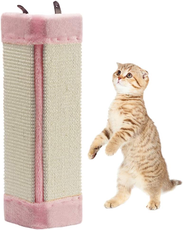 corner wall scratching post