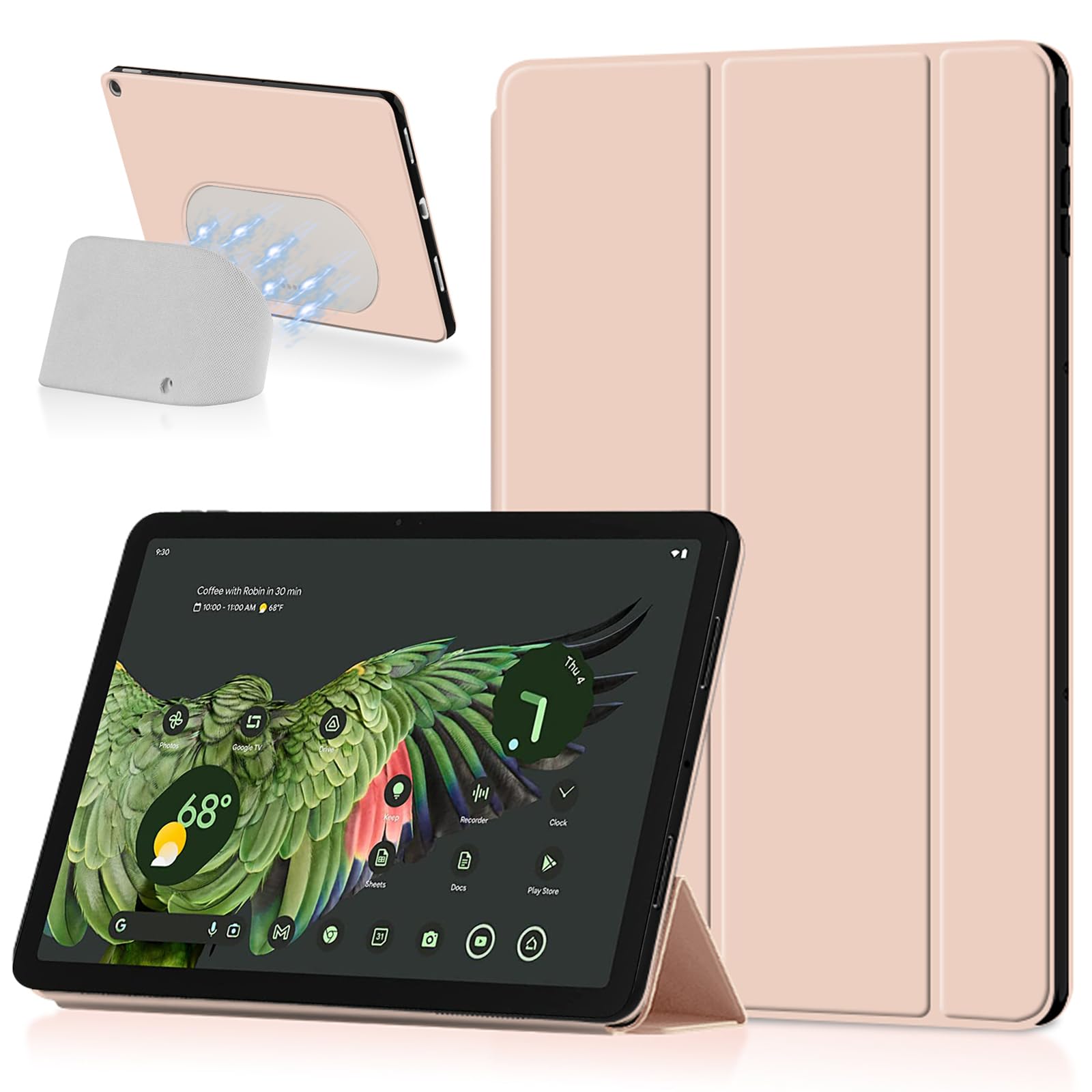 Miimall Case Compatible with Google Pixel Tablet 2023 11inch leather Case