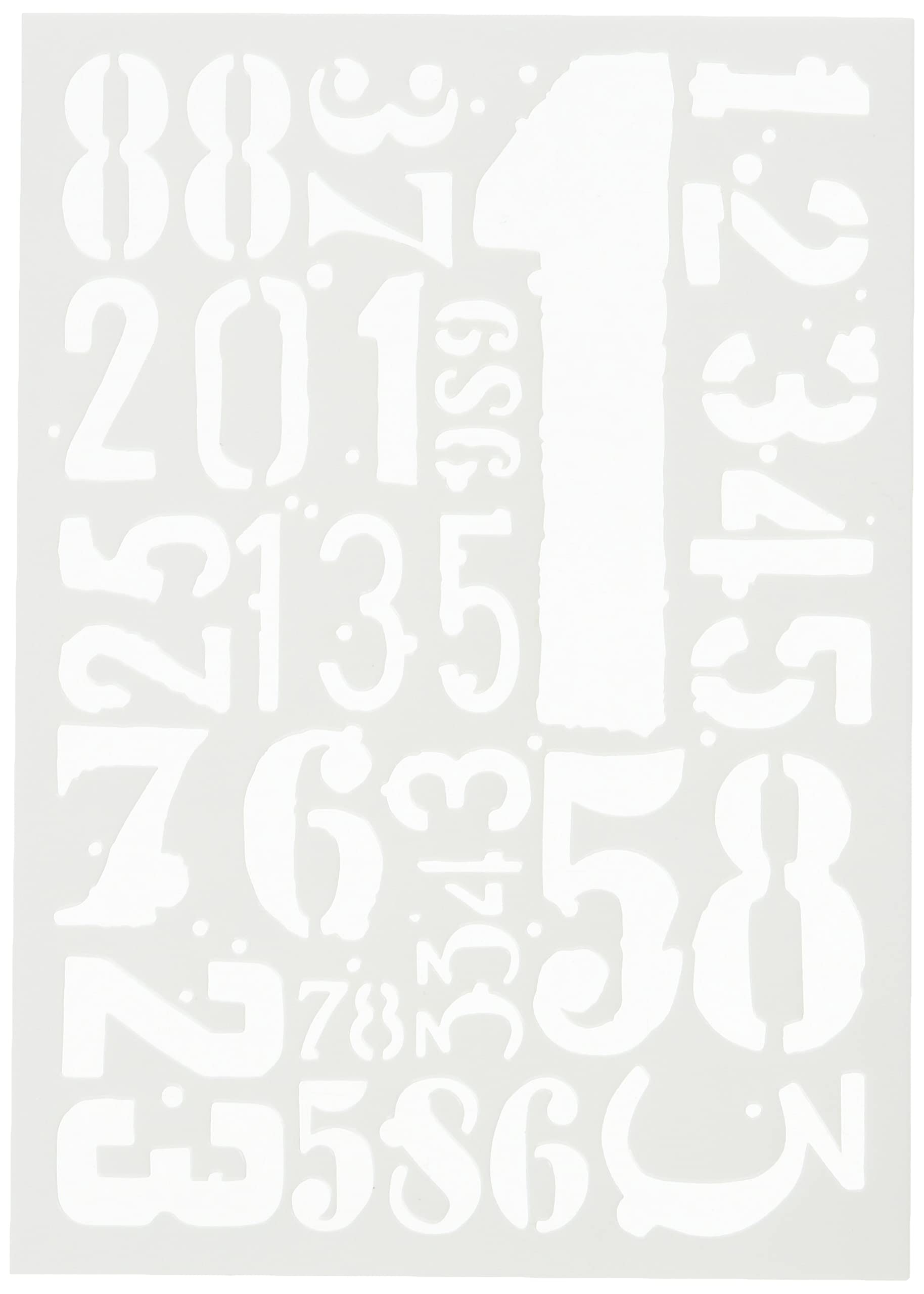 Carabelle Studio Art 21186 Border Stencil for Creating Borders and Crafts