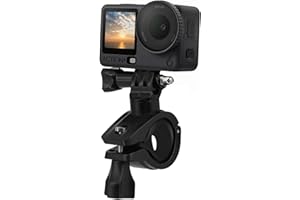Camera Bike Mount for DJI OSMO Action 6 Accessories, Bicycle Motorcycle Handlebar Clamp Mount Holder Adapter Compatible with 