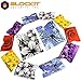 BLOCKIT RFID Protector Sleeves - Recommended by Lifelock, 10 Credit Debit Card Protectors & 2 Secure Passport Holders, Slim, Durable Sleeve Set Offers Proven Fraud Protection for Travelers with Style!