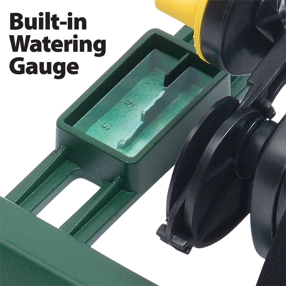 Melnor 65048-AMZ Oscillating Sprinkler with Brass Nozzles and QuickConnect Product Adapter Set, 3, 400 sq. ft,  Bundle : Garden & Outdoor