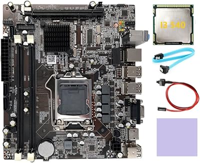 FUNYEE H55 LGA1156 Motherboard DDR3 I3 540 CPU SATA Switch Cable Thermal Pad
