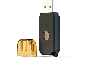 GENTECHVVYBUY USB Bluetooth Receiver, Bluetooth 5.0 Wireless Audio Adapter 3.5mm Aux Adapter Handsfree Car Kit Music Receiver for Home/Car Stereo Sound System, Speaker Support Wireless Music&Handsfree Calls