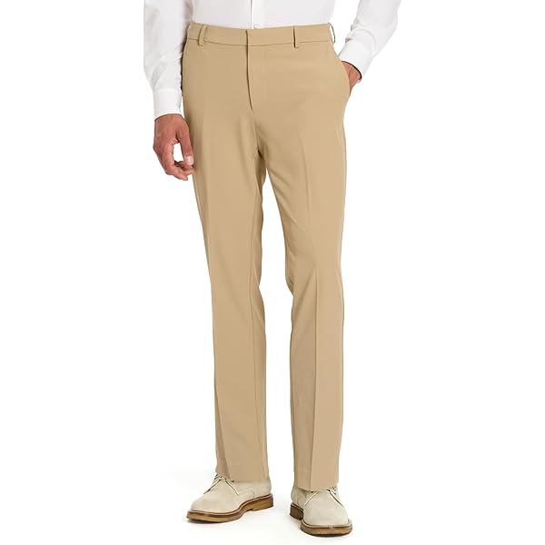 Van Heusen Men's Micax Cooling Stretch Dress Pant, Black - Temp Control,  28IN at Amazon Men's Clothing store