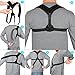 Oxyland Back Posture Corrector Clavicle Support Brace Adjustable Strap Improve Bad Posture,Shoulder Alignment,Upper Back Pain Relief for Men and Women (Back Posture)