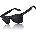 LINVO Polarized Sunglasses for Men Driving Sun glasses Shades 80's Retro Style Design Square