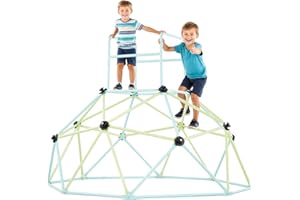 VEVOR Climbing Dome, 6FT Geometric Dome Climber for Kids, 600LBS Loading Indoor/Outdoor Jungle Gym Playground, Easy-Assembly 