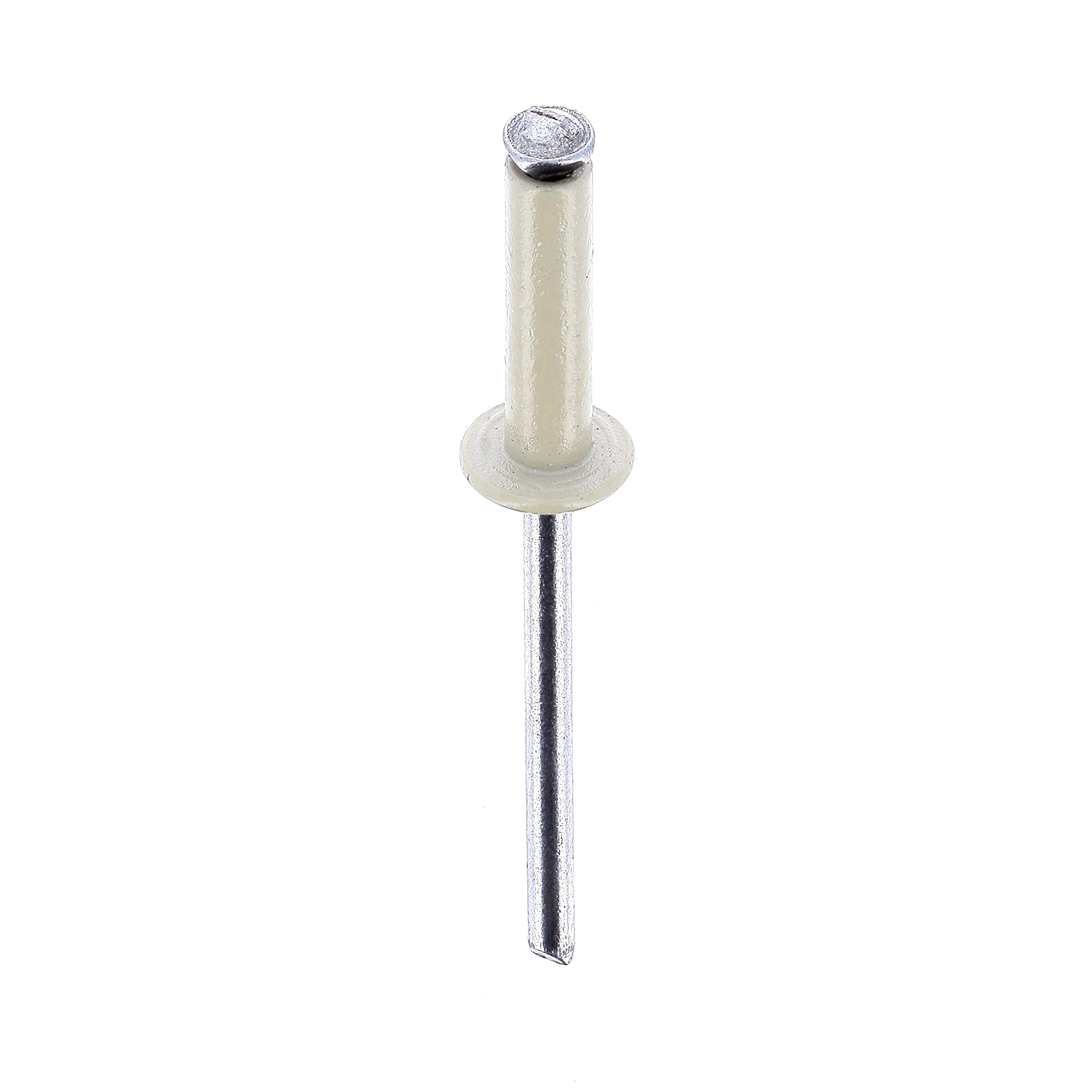 Restagraf 4925 Spreading Rivet, White, 4 to 11 mm x 16 mm