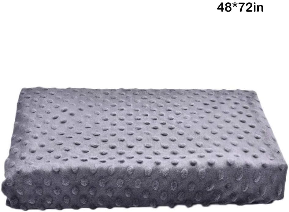 Destinely Cooling Weighted Blanket, Weighted Blanket for Kids, Weighted Blanket 100 Cotton Quilt Cover Comfortable Heavy Blanket for Kids Good Sleeping Bubble Quilt Cover
