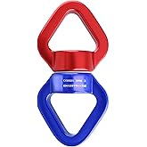 TRIWONDER Swing Swivel 30kN Micro Rotator Safety Rotational Device Hanging Accessory for Children's Swing Spinner Hanger, Rock Climbing, Hanging Hammock, Web Tree Swing, Aerial Dance