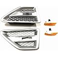 IDENUONA Car Side Vent Trim Cover W/Light for Land Rover Freelander 2 LR2 2006-2016 2015