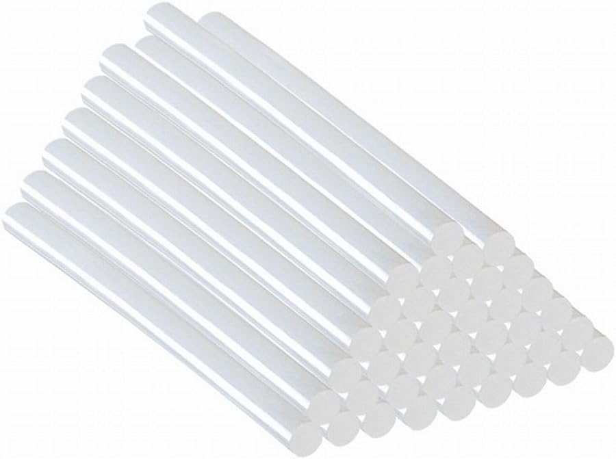 Steinel Standard Hot Glue Sticks, diameter 11 mm x 250 mm, 1 kg of Hot Melt Glue, Hot Glue Gun Sticks, ca. 40 Sticks