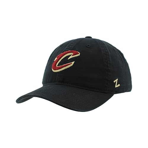 ZHATS Standard NBA Officially Licensed Adjustable Hat Scholarship Icon Black, One Size