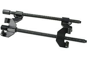 Fekuar 14" Coil Spring Compressor Tool, Heavy Duty Auto Suspension Compression Remover Installer Tool Set of 2 Black