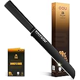 OOU® Black Blade 8 Inch Bread Knife with AgShield™ & Cerablack™ Technology, Rust-Resistant & Easy-Clean Finish, Serrated Edge for Sourdough, Bagels & Cake