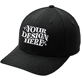 INK STITCH C813 Custom Embroidery Add Logo/Texts Personalized Cotton Twill Caps
