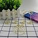 Artliving 12pcs Place Card Holder Memo Holder Clip Photo Holder Table Number Holder Round Shape Gold