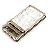 Zebra Zero Plus for Raspberry Pi Zero &amp; Zero Wireless - Wood Includes Breadboard
