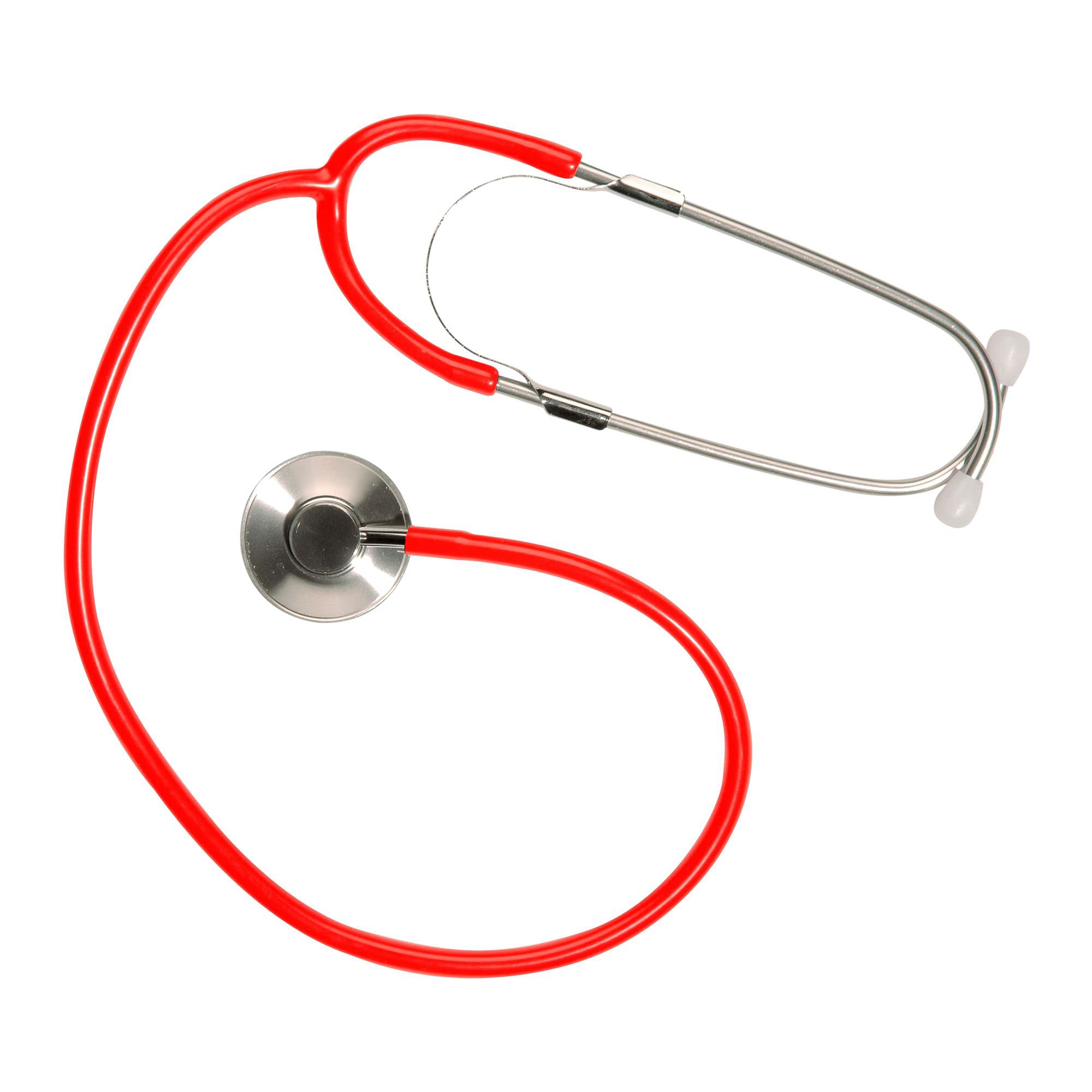 Professional Stethoscopes Red Accessory for ER GP Hospital Fancy Dress