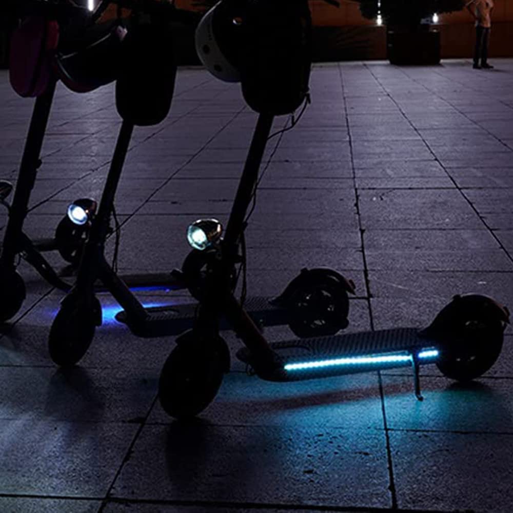 Flycoo2 Scooter LED Strip Light for MI Electric Scooter 3 Colorful Foldable LED Strip Chassis Decorative Lamp for Skateboard for Xiaomi M365,Pro,Pro 2,1S,G30 Max Electric Scooter