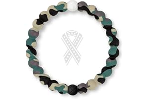 Lokai Bead Bracelets for Women & Men, The Cause Collection - Support Breast Cancer, Diabetes, Autism, & Alzheimer's Awareness - Animal Rescue & Mental Health Awareness Silicone Beaded Bracelet