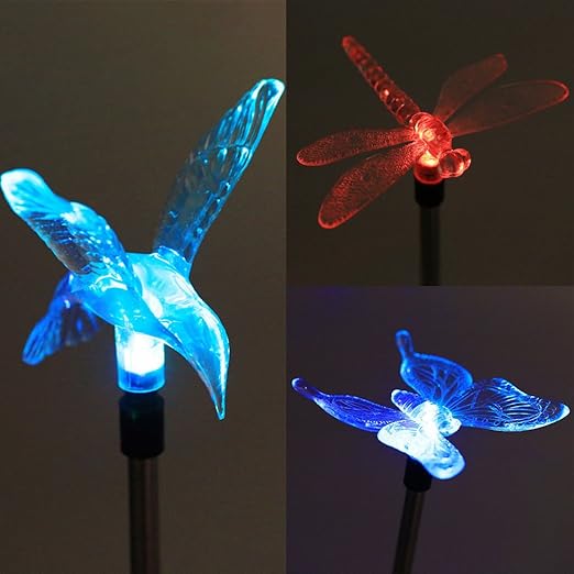 Dragonfly solar garden lights Dragonfly solar garden lights