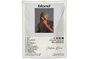 WLZWD Frank Tapestry Ocean Blonde Album Cover Tapestry for Bedroom Wall Tapestry for Bedroom Living Room 30"x40"