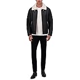 Kenneth Cole Men's Faux Shearling Moto