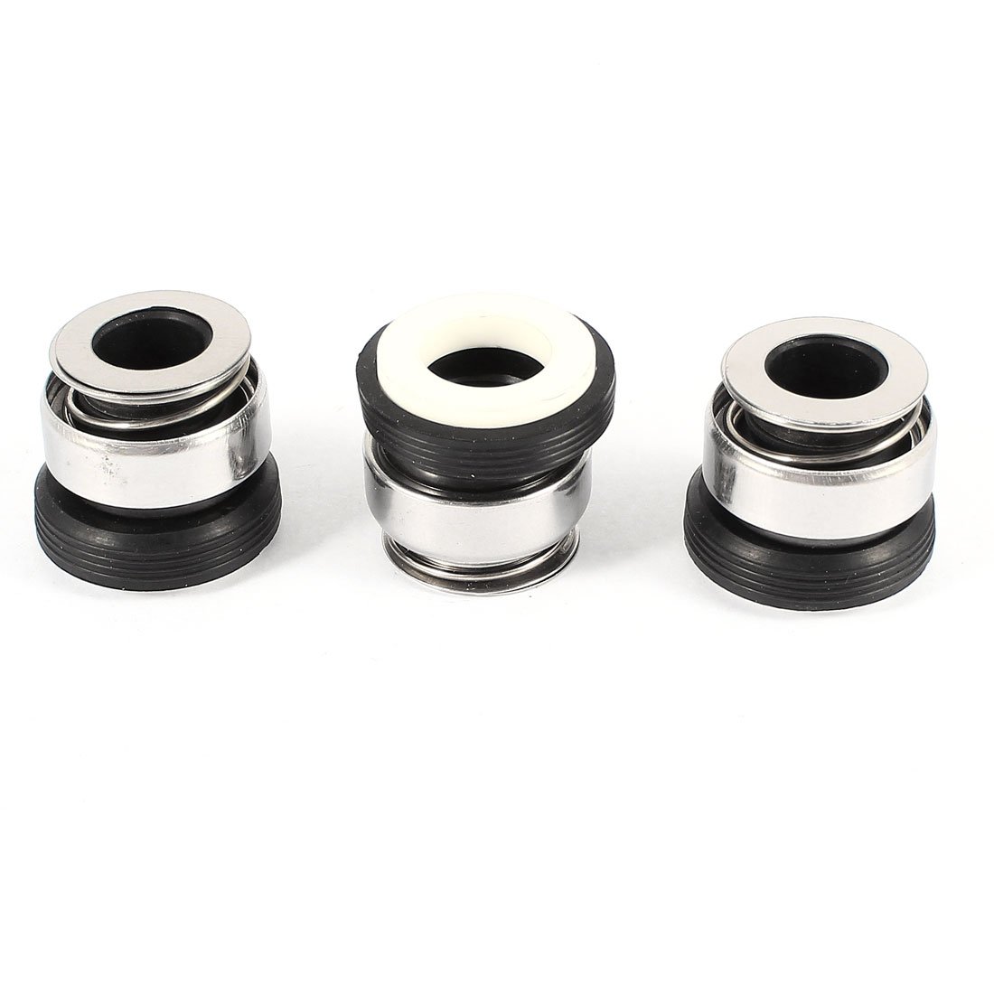 Sourcingmap a14060400ux0580 3PCS Ceramic Ring 12mm Inner Dia Water Pumps Shaft Mechanical Sealing Multicolor
