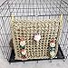 PIVBY Bird Foraging Wall Toy Parrot Chewing Hanging Hook Toys Seagrass Woven Climbing Hammock Mat for Birds Cockatiel African Grey Conure Cage Accessoriesthumb 4