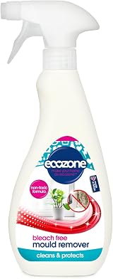 EcoZone Mould Remover 500ml Spray - Non Toxic, Bleach Free, Vegan Friendly