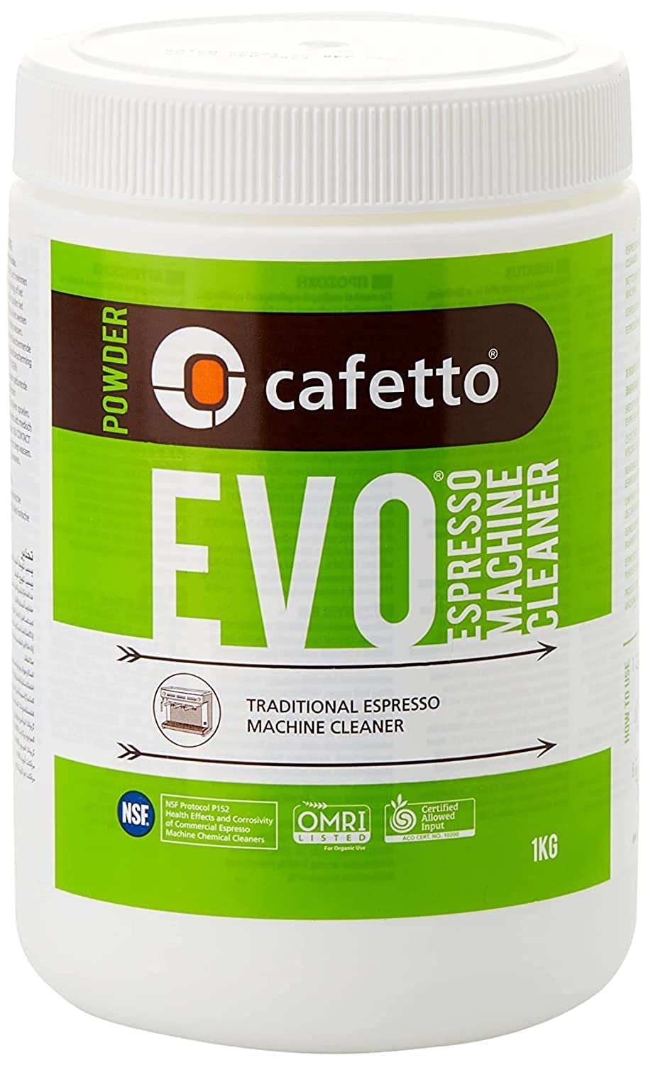 Cafetto Organic Evo Cleaning Powder 1000 g