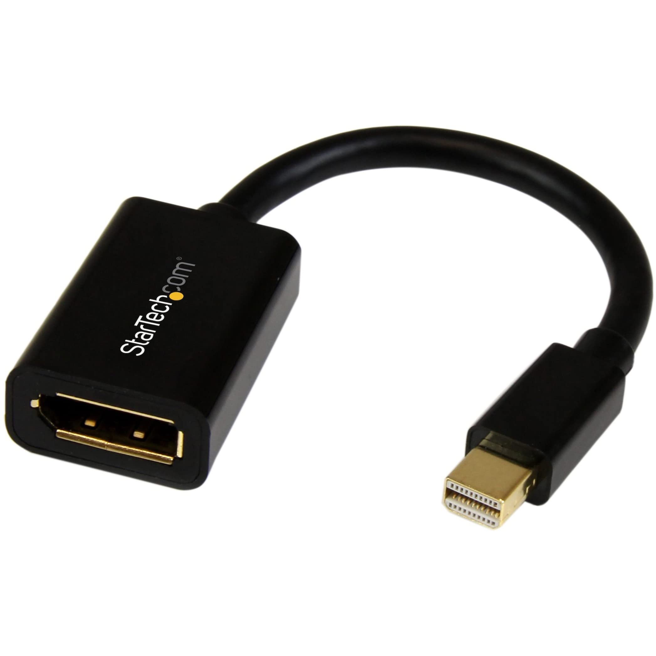 StarTech.com 6ft Mini DisplayPort to DisplayPort 1.2 Adapter - mDP to DP Converter Cable for Monitor / Display - Thunderbolt Compatible (MDP2DPMF6IN)