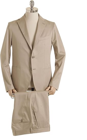 Amazon Co Jp タリアトーレ liatore メンズ コットンスーツ シングルスーツ ベージュ 2smj22k01 A12 48 服 ファッション小物