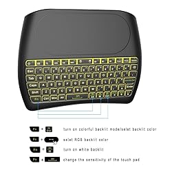 Mini Wireless Keyboard,D8 Mini Keyboard with