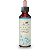 Bach Original Flower Remedies, Rock Water - Flexible Mind - Natural Homeopathic Flower Essence for Emotional Balance - Vegan, Gluten Free, Sugar Free - 20mL Dropper