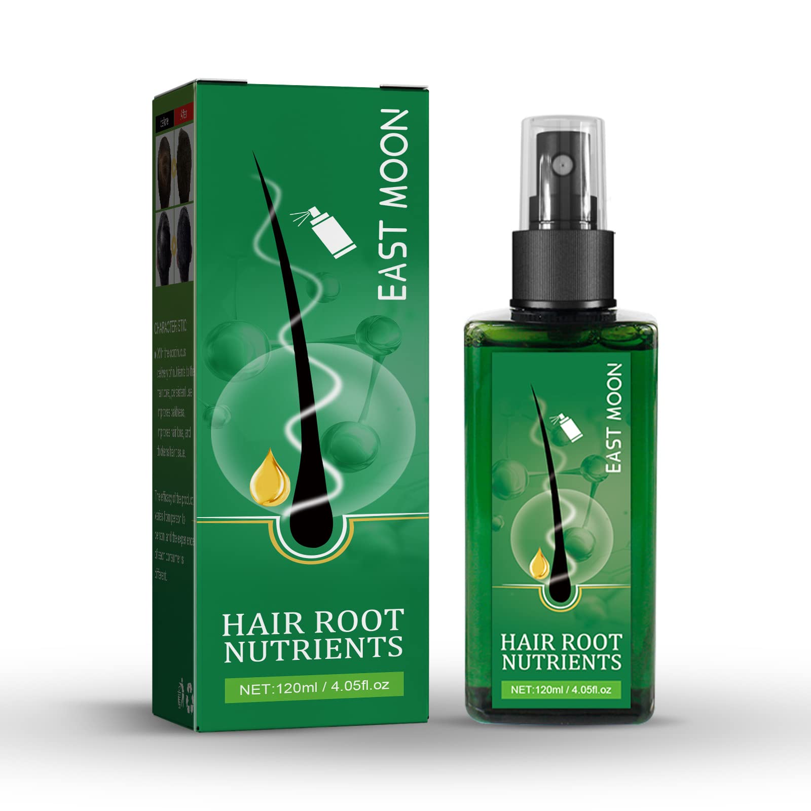 Hair Serum, Hair Growth Serum For Accelerating Hair Growth, Hair Growth Product For Women And Men, Anti-Hair Loss, Promotes Thicker, Fuller And Faster Growing Hair