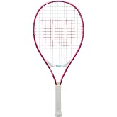 Wilson Ultra Power 23" Junior Recreational Tennis Racket - Pink/White/Blue