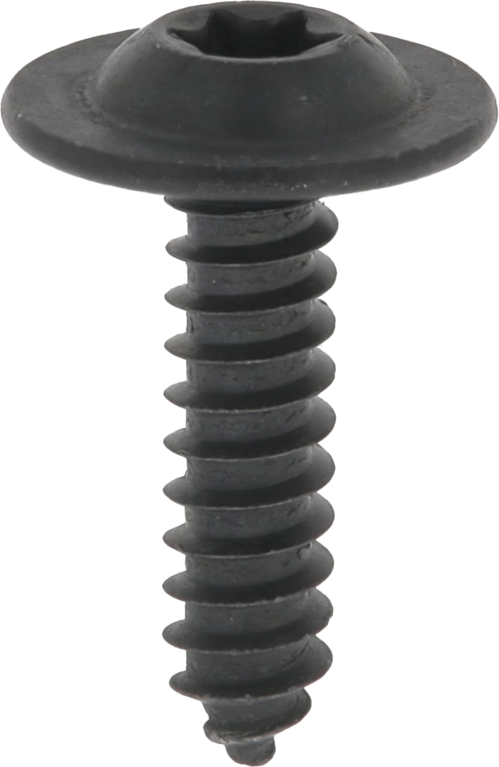 RLX Interior Wide Head Sheet Metal Screws Torx Drive 4.2 mm x 19 mm, Black Zinc Pack of 20
