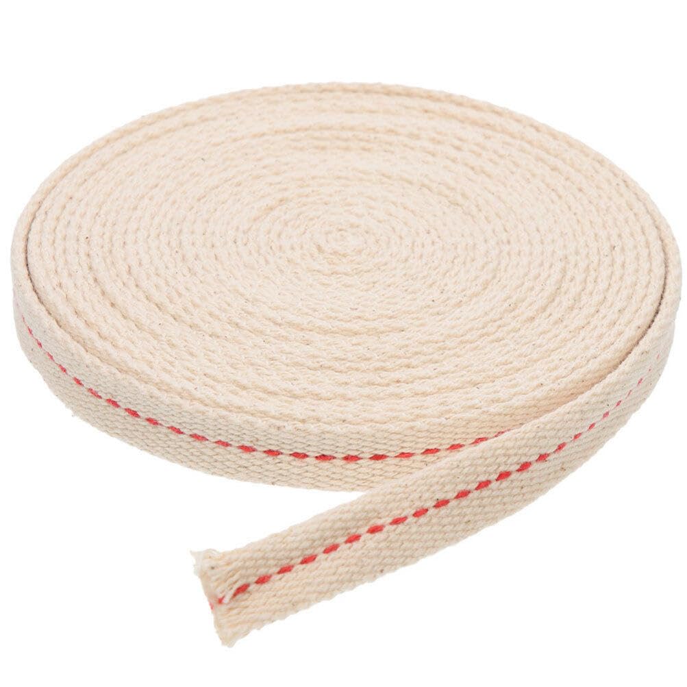 PRETYZOOM Cotton Wick for Oil Lamps 39.37 Inch Flat Kerosene Lamp Wick Replacement Suitable for Vintage Oil Lanterns Outdoor Fire Lanterns and DIY Candle Making