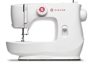 SINGER MX60 Lightweight & Portable Sewing Machine with Accessory Kit & Foot Pedal | 57 Stitch Applications, LED Light & 4-step Buttonhole | Great for Crafts & Mending